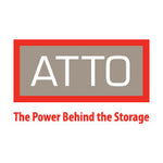 Load image into Gallery viewer, ATTO FastFrame N424 Quad 25GbE PCIe 4.0 SmartNIC. A low-profile PCIe card with four network port cages.
