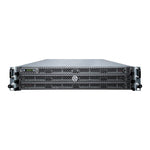 Load image into Gallery viewer, Front view of the Symply AURA 240TB HDD 2U Rackmount S3 Appliance, a network storage device for professional backup and archive.
