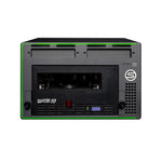 Load image into Gallery viewer, Front view of the SymplyDIT XTF desktop LTO-10 tape drive, showing the tape slot in its metal chassis.
