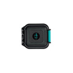 Load image into Gallery viewer, HPRC 1100 Resin Case in black and blue, a small, crushproof, and watertight protective case.
