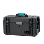 Load image into Gallery viewer, HPRC 4300 Resin Case in black with blue latches.

