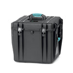 Load image into Gallery viewer, HPRC 4400 Resin Case in black with blue latches, shown closed.
