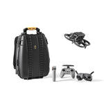Load image into Gallery viewer, HPRC 3500 rigid backpack case, open, with pre-cut foam for a DJI Avata Pro - View Combo and accessories.
