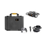 Load image into Gallery viewer, HPRC 2500 protective hard case, open to show custom foam insert for DJI Avata 2 Fly More Combo and accessories.
