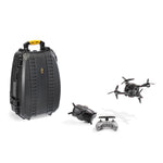 Load image into Gallery viewer, HPRC 3600 hard case with custom foam insert for the DJI FPV Combo drone and accessories.
