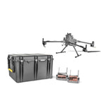 Load image into Gallery viewer, HPRC 2800W wheeled hard case, open to show the custom foam interior designed for a DJI Matrice 400 drone and accessories.
