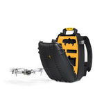 Load image into Gallery viewer, HPRC 3500 waterproof rigid backpack case with pre-cut foam for a DJI Air 2S or Mavic Air 2 drone and accessories.
