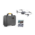 Load image into Gallery viewer, HPRC 2460 hard case with custom pre-cut foam interior for the DJI Mavic 4 Pro Creator Combo, shown open with equipment cutouts visible.
