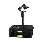 Load image into Gallery viewer, HPRC 2500 watertight hard case in yellow, with custom pre-cut foam interior designed for the DJI Ronin S gimbal and its accessories.
