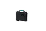 Load image into Gallery viewer, HPRC 2350 Resin Case in black with blue latches, shown closed.
