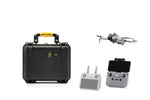 Load image into Gallery viewer, HPRC 2300 hard case with custom foam insert for the DJI Mini 4 Pro Fly More Combo, showing cutouts for the drone and accessories.
