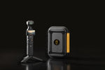 Load image into Gallery viewer, HPRC 1400 hard case with custom-cut foam interior for a DJI Pocket camera system and accessories.
