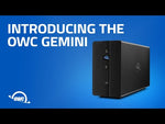 Load and play video in Gallery viewer, OWC Gemini Ultra X6 12.0TB Six-Drive RAID Thunderbolt Storage and Dock

