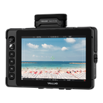 Load image into Gallery viewer, Front view of the SmallHD Ultra 7 Bolt 6 TX, a 7-inch wireless monitor with an integrated transmitter and customizable function buttons.
