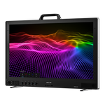 Load image into Gallery viewer, Front view of the SmallHD HD Quantum 32 professional 4K production monitor, displaying a color-accurate image on its screen.
