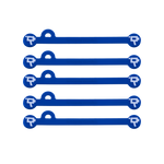 Load image into Gallery viewer, Cine Mag Ties - Blue - 105mm
