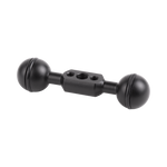 Load image into Gallery viewer, Wooden Camera Ultra Arm Double Ball, a straight arm component with a 25mm ball at each end.
