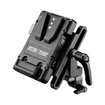 Load image into Gallery viewer, Wooden Camera Micro Battery Plate Battery Slide, a universal power solution for compact cameras.
