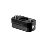 Load image into Gallery viewer, A Wooden Camera NATO Rail with a 1/4"-20 mounting point, designed for attaching accessories to camera rigs.
