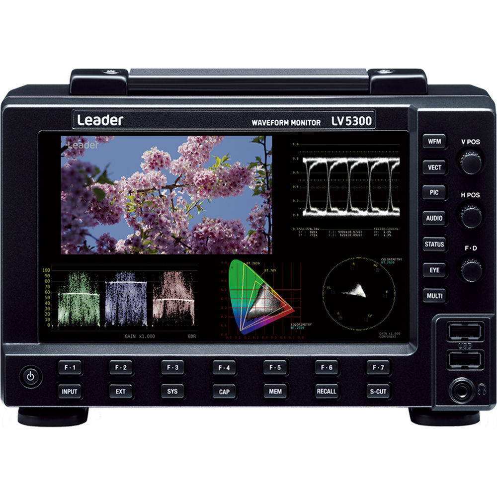 Leader LV5300A WAVEFORM MONITO with SER26 – DIT Tools