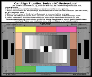 DSC Labs Front Box Portable Test Charts FrontBox Professional