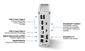 CalDigit TS3 Plus 15-Port Thunderbolt 3 Dock