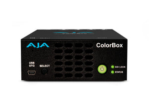 AJA ColorBox In-Line HDR/SDR Algorithmic and LUT Color Transformer