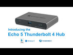 Load and play video in Gallery viewer, Sonnet ECHO 5 Thunderbolt 4 Hub
