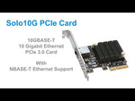 Load and play video in Gallery viewer, Sonnet Presto Solo10G PCIe Card
