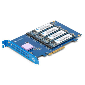 OWC Accelsior 4M2 PCIe M.2 NVMe SSD Adapter Card